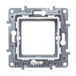 Legrand Etika белый адаптер для механизма Mosaic без заглушки 672289 - фото 31161