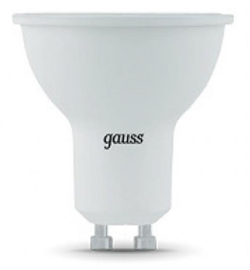 Gauss Лампа MR16 7W 630lm 4100K GU10 LED 101506207 - фото 34019