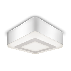 Gauss Светильник Backlight накладной BL222 Квадрат. Акрил, 6+3W, LED 3000K, 145*145, BL222 - фото 34333