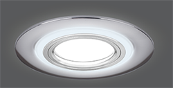 Gauss Светильник Backlight BL141 Кругл. Хром. Gu5.3, 3W, LED 3000K BL141 - фото 34337