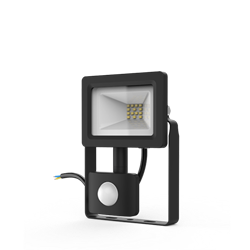 Gauss Прожектор Elementary-S 10W 850lm 6500К 175-265V IP65 черный с датчиком движения LED 628511310 - фото 34457