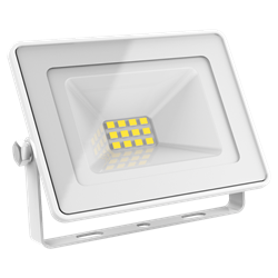 Gauss Прожектор Elementary 10W 850lm 6500K 200-240V IP65 белый LED 613120310 - фото 34466