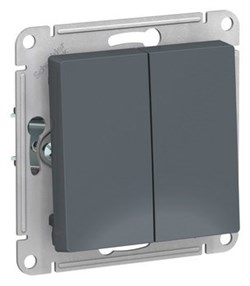 Systeme Electric AtlasDesign грифель переключатель 2-клавишный сх.6, 10АХ, механизм ATN000765 - фото 45307