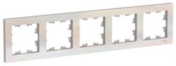 Systeme Electric AtlasDesign жемчуг рамка 5-ая, универсальная ATN000405 - фото 45605