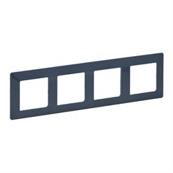 Legrand Valena Life лазурь рамка 4-ая 754094 - фото 46077