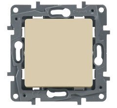Legrand Etika слоновая кость Переключатель, 10А, Винтовые клеммы 672305 - фото 61688