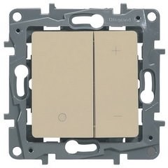 Legrand Etika слоновая кость светорегулятор нажимной, 400Вт 672318 - фото 61704