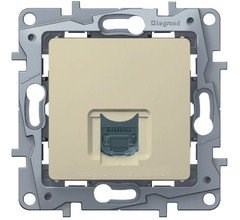 Legrand Etika слоновая кость розетка комп (RJ45) 6 категория  UTP 672353 - фото 61730