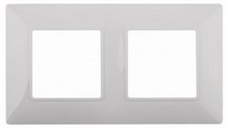 2 постовая рамка белая ЭРА Элеганс 14-5002-01 - фото 62234