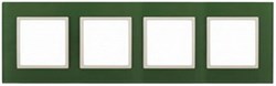 4 постовая рамка зеленая ЭРА Элеганс 14-5104-27 - фото 62424