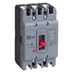 Dekraft Силовой автоматический выключатель 3P 125А 36кА ВА-303 22751DEK - фото 64225