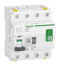 Schneider Electric Дифференциальный выключатель нагрузки 4П 40А 30mA B-SI A9Z61440 - фото 67259