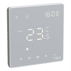 Systeme Electric ArtGallery БЕЛЫЙ ТЕРМОСТАТ программируемый с Wi-Fi для электрического теплого пола, 16 А, моноблочный GAL000138 - фото 68751