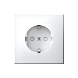 Systeme Electric ArtGallery Лотос Розетка с заземлением со шторками, 16А, механизм, быстрозажим. клем. GAL001345S - фото 68815