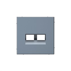 Systeme Electric ArtGallery Грифель Накладка двойная для информационных функций типа Keystone GAL000790 - фото 69093