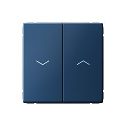 Systeme Electric ArtGallery Аквамарин Выключатель 2-клавишный для жалюзи, 2х сх.4, 10А, механизм, быстрозажим. клем. GAL001119S - фото 69130