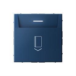 Systeme Electric ArtGallery Аквамарин Выключатель карточный 10А, без задержки времени, быстр.клемм. GAL001114S - фото 69132