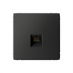ArtGallery Базальт Розетка компьютерная RJ45, кат. 6A, механизм GAL001486 - фото 69189