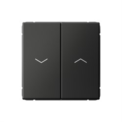 Systeme Electric ArtGallery Базальт Выключатель 2-клавишный для жалюзи, 2х сх.4, 10А, механизм, быстрозажим. клем. GAL001419S - фото 69200