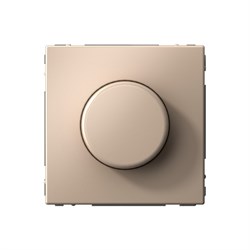 ArtGallery Песочный Светорегулятор (диммер) повор-нажим, LED, RC, 400Вт, механизм GAL001223 - фото 69403