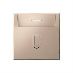 Systeme Electric ArtGallery Песочный Выключатель карточный 10А, без задержки времени, быстр.клемм. GAL001214S - фото 69420