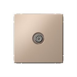 ArtGallery Песочный TV Розетка проходная 4DB, механизм GAL001292 - фото 69421