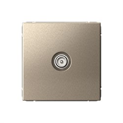 ArtGallery Шампань TV Розетка оконечная 1DB, механизм GAL000591 - фото 69469