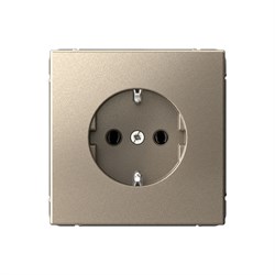 Systeme Electric ArtGallery Шампань Розетка с заземлением, 16А, механизм, быстрозажим. клем. GAL000543S - фото 69472
