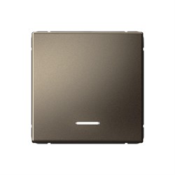 Systeme Electric ArtGallery Мокко Выключатель 1-клавишный с подсветкой, 10АХ, механизм, быстрозажим. клем. GAL000613S - фото 69563