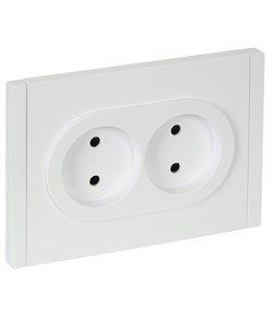 FORTE&PIANO Роз. 2-я без з/к с з/ш б/к 10А FP225 бел. IEK FP-R23-10-1-K01 - фото 69652