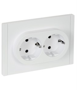 FORTE&PIANO Роз. 2-я с з/к з/ш б/к 16А FP223 бел. IEK FP-R24-16-1-K01 - фото 69661