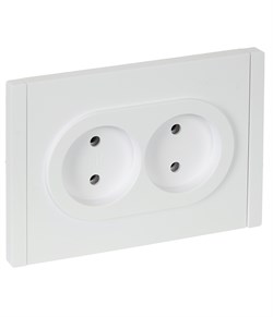 FORTE&PIANO Роз. 2-я без з/к з/ш б/к 10А FP226 бел. IEK FP-R20-10-1-K01 - фото 69673