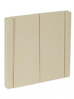 IEK FORTE&PIANO Выключ. 2-кл. 10А FP405 ван. FP-V20-0-10-1-K10 - фото 69700