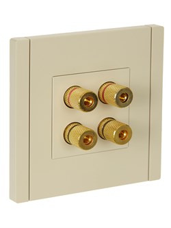 FORTE&PIANO Аудиорозетка 4-мест. FP439 ван. IEK FP-S40-K10 - фото 69721