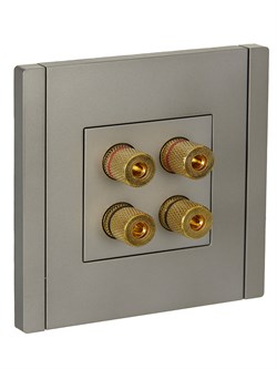 FORTE&PIANO Аудиорозетка 4-мест. FP539 ст. IEK FP-S40-K46 - фото 69738