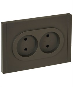 FORTE&PIANO Роз. 2-я без з/к с з/ш б/к 10А FP325 сер. IEK FP-R23-10-1-K03 - фото 69785