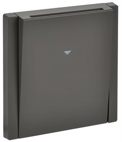 IEK FORTE&PIANO Серый Выключатель карточный 30А FP343 FP-V11-0-10-1-K03 - фото 69801