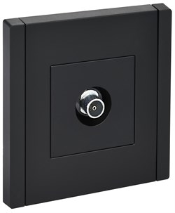 FORTE&PIANO Роз. TV оконечная FP128 чер. IEK FP-A10-O-K02 - фото 69832