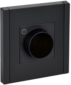 IEK FORTE&PIANO Черный Термостат электронный с индикатором FP152 FP-RT11-K02 - фото 69845