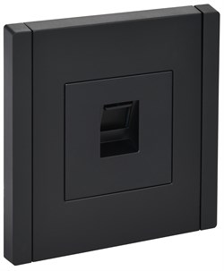 FORTE&PIANO Роз. комп. RJ45 кат.6 FP131 чер. IEK FP-K10-2-K02 - фото 69852