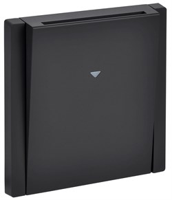 IEK FORTE&PIANO Черный Выключатель карточный 30А FP143 FP-V11-0-10-1-K02 - фото 69858