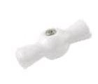 Bironi белый ручка выключателя пластик B-901-21 - фото 69900