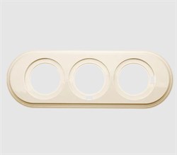 BIRONI Лизетта Пластик Песочное золото Рамка 3-ая BF1-630-24 - фото 69940