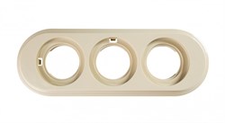 Bironi Лизетта пластик слоновая кость рамка 3-ая BF1-630-211 - фото 69966