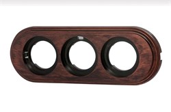 Bironi Лизетта пластик медный век рамка 3-ая BF1-630-16/PL - фото 70011