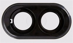 Bironi Лизетта пластик чёрный рамка 2-ая BF1-620-23 - фото 70117