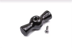 Bironi керамика чёрный ручка выключателя B-901-03 - фото 70138