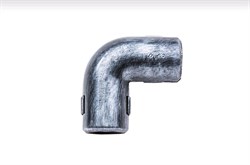 Bironi пластик серебряный век угол соединитель для труб 90 град. D16 5шт/уп BTU1-16-11-5 - фото 70165