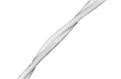 Bironi белый матовый витой провод 2*1,5 50м B1-424-71-50 - фото 70192