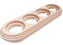 Bironi Лизетта бук натурэль рамка 4-ая на бревно 240мм BFC24-640-10 - фото 70422